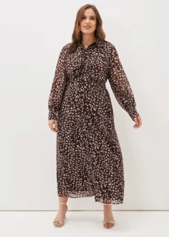 Libby Spot Print Midi Dress -TrendLust Verkäufe 220722327 06 libby spot print midi dress