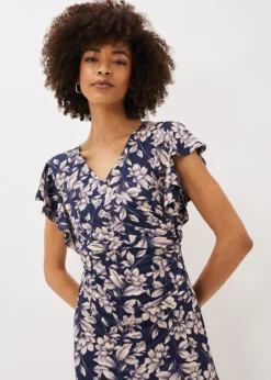 Zendaya Floral Jersey Dress -TrendLust Verkäufe 220723323 04 zendaya floral jersey dress