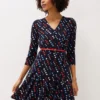 Marya Spot Jersey Dress