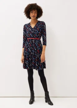 Marya Spot Jersey Dress -TrendLust Verkäufe 220747493 03 marya spot jersey dress