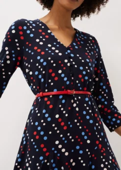 Marya Spot Jersey Dress -TrendLust Verkäufe 220747493 04 marya spot jersey dress