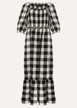 Evlin Gingham Square Neck Dress -TrendLust Verkäufe 220772287 99 evlin gingham square neck dress