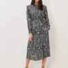 Polly Paisley Print Midi Dress
