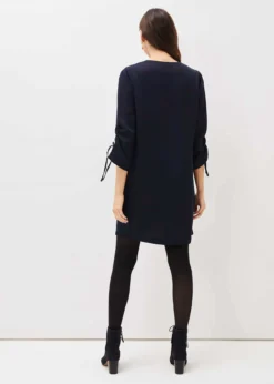 Titelseite 10 Titelseite -TrendLust Verkäufe 220778351 02 cieara tie detail sleeve tunic dress