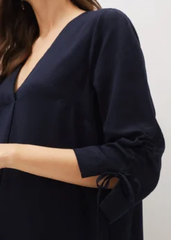 Cieara Tie Detail Sleeve Tunic Dress -TrendLust Verkäufe 220778351 05 cieara tie detail sleeve tunic dress