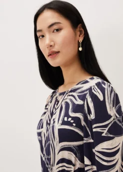 Carley Print Jersey Midi Dress -TrendLust Verkäufe 220784000 04 carley print jersey midi dress