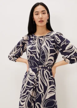 Carley Print Jersey Midi Dress -TrendLust Verkäufe 220784000 05 carley print jersey midi dress