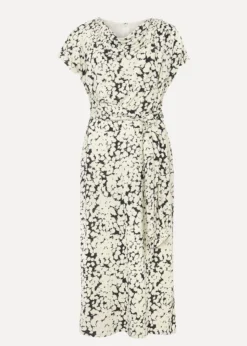 Jaelynn Ditsy Cowl Tie Waist Print Dress -TrendLust Verkäufe 220818573 99 jaelynn ditsy cowl tie waist print dress