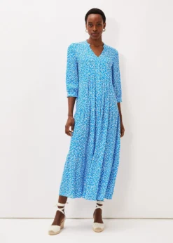 Penele Ditsy Print Maxi Dress -TrendLust Verkäufe 220845284 05 penele ditsy print maxi dress