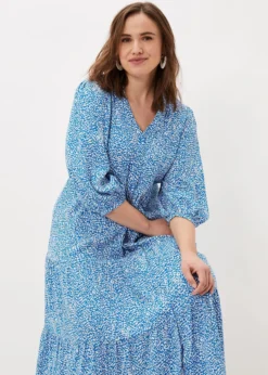 Penele Ditsy Print Maxi Dress -TrendLust Verkäufe 220845284 07 penele ditsy print maxi dress