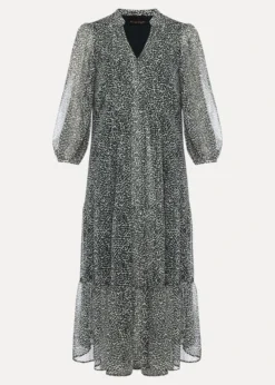 Penele Ditsy Print Chiffon Midi Dress -TrendLust Verkäufe 220889496 99 penele ditsy print chiffon midi dress