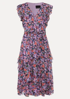 Breesha Floral Midi Dress -TrendLust Verkäufe 220903000 99 breesha floral midi dress