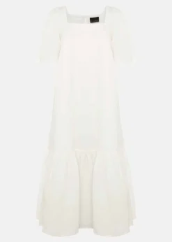 Claria White Midi Dress -TrendLust Verkäufe 220921055 99 claria white midi dress
