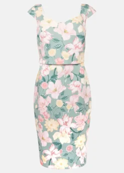 Jessia Floral Scuba Dress -TrendLust Verkäufe 220966739 99 jessia floral scuba dress