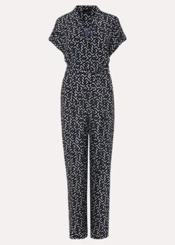 Paige Abstract Print Wide Leg Jumpsuit -TrendLust Verkäufe 221080287 99 paige abstract print wide leg jumpsuit