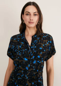 Nell Floral Wide Leg Jumpsuit -TrendLust Verkäufe 221090007 04 nell floral wide leg jumpsuit