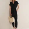 Spencer Linen Wide Leg Jumpsuit