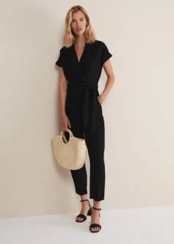 Spencer Linen Wide Leg Jumpsuit
