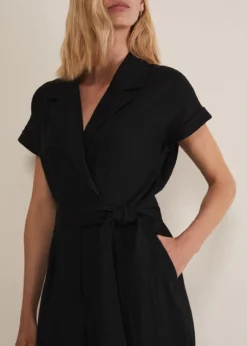 Spencer Linen Wide Leg Jumpsuit -TrendLust Verkäufe 221095050 04 spencer linen wide leg jumpsuit