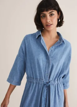 Tilda Chambray Dress -TrendLust Verkäufe 221110027 04 tilda chambray dress