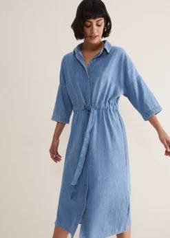 Tilda Chambray Dress -TrendLust Verkäufe 221110027 05 tilda chambray dress