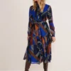 Chantilly Chiffon Shirt Dress