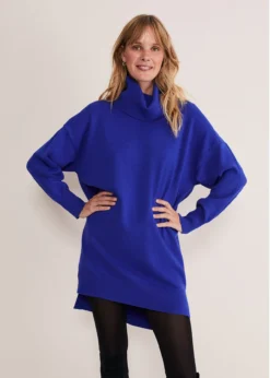 Cecilia Cowl Neck Jumper Dress