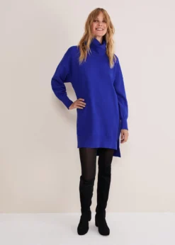 Cecilia Cowl Neck Jumper Dress -TrendLust Verkäufe 221171751 03 cecilia cowl neck jumper dress