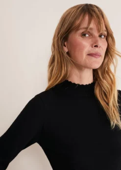 Frankie Scallop Hem Dress -TrendLust Verkäufe 221210230 04 frankie scallop hem dress