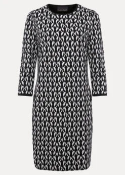 Katrine Geo Jacquard Dress -TrendLust Verkäufe 221254230 99 katrine geo jacquard dress