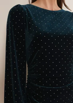 Adele Studded Velvet Dress 9 Adele Studded Velvet Dress -TrendLust Verkäufe 221265249 04 adele studded velvet dress