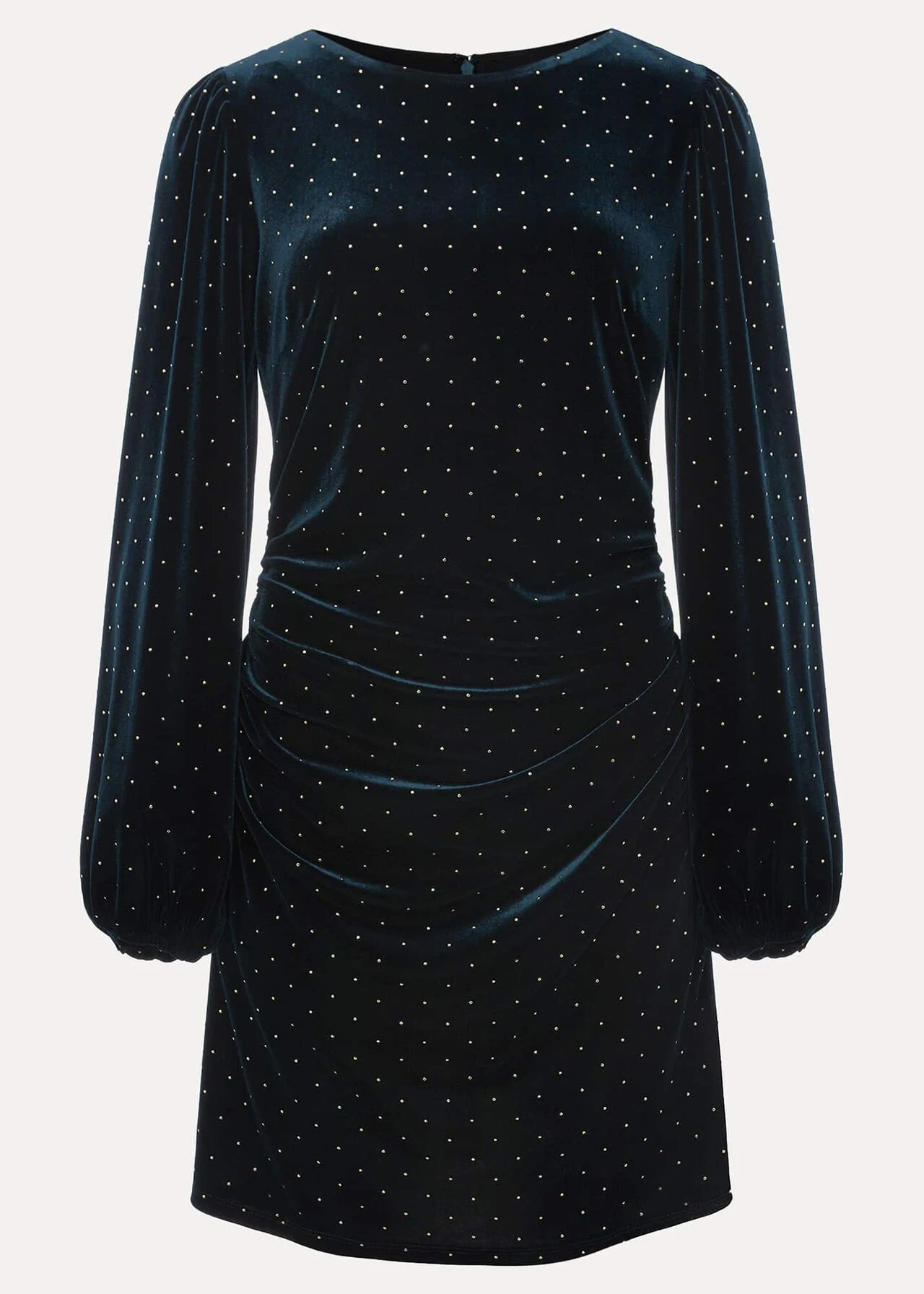 Adele Studded Velvet Dress 6 Adele Studded Velvet Dress – Bild 6