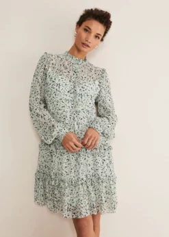 Harlow Floral Tiered Mini Dress