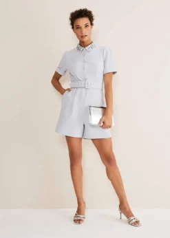 Etta Embelished Collar Playsuit -TrendLust Verkäufe 221386409 03 etta embelished collar playsuit