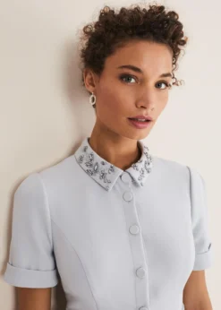 Etta Embelished Collar Playsuit -TrendLust Verkäufe 221386409 04 etta embelished collar playsuit