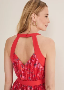 Zoya Pleat Midi Floral Dress -TrendLust Verkäufe 221429794 05 zoya pleat midi floral dress