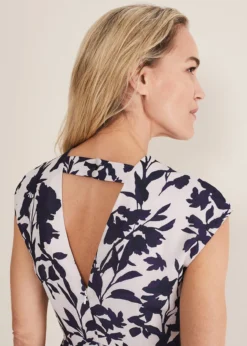 Willow Floral Cowl Neck Midi Dress -TrendLust Verkäufe 221432817 05 willow floral cowl neck midi dress