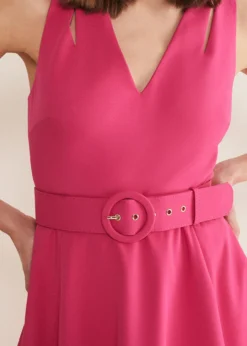 Raquel Belted Fit And Flare Dress -TrendLust Verkäufe 221436697 05 raquel belted fit and flare dress