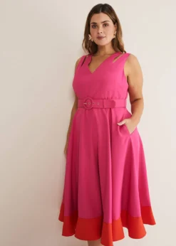 Raquel Belted Fit And Flare Dress -TrendLust Verkäufe 221436697 07 raquel belted fit and flare dress