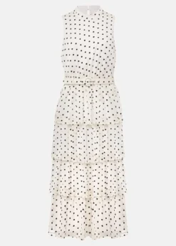 Rita Polka Dot Ruffle Midi Dress -TrendLust Verkäufe 221455725 99 rita polka dot ruffle midi dress