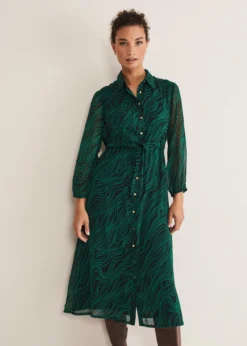 Tana Swirl Chiffon Midi Dress -TrendLust Verkäufe 221472446 03 tana swirl chiffon midi dress