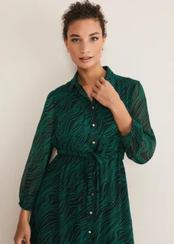 Tana Swirl Chiffon Midi Dress -TrendLust Verkäufe 221472446 04 tana swirl chiffon midi dress