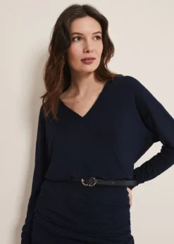 Jules Jersey Belted Batwing Dress -TrendLust Verkäufe 221511351 04 jules jersey belted batwing dress