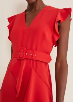 Phoebe Frill Maxi Dress -TrendLust Verkäufe 221582240 04 phoebe frill maxi dress