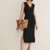 Yazmina Jersey Sleeveless Midi Dress