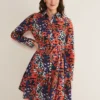 Kerri Cotton Floral Mini Dress