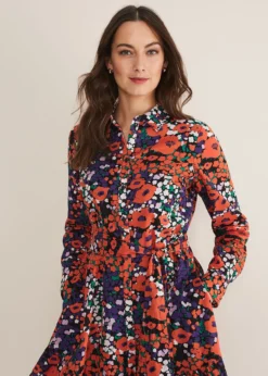Kerri Cotton Floral Mini Dress 9 Kerri Cotton Floral Mini Dress -TrendLust Verkäufe 221658250 04 kerri cotton floral mini dress