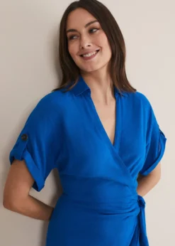 Yasse Linen Shirt Dress -TrendLust Verkäufe 221662408 04 yasse linen shirt dress