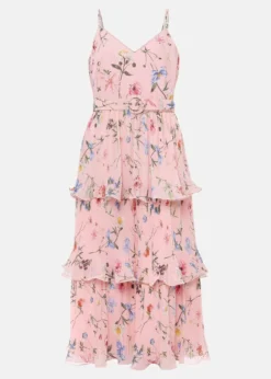 River Floral Tiered Midi Dress -TrendLust Verkäufe 221693531 99 river floral tiered midi dress