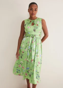 Corrin Floral Midi Dress -TrendLust Verkäufe 221694592 03 corrin floral midi dress